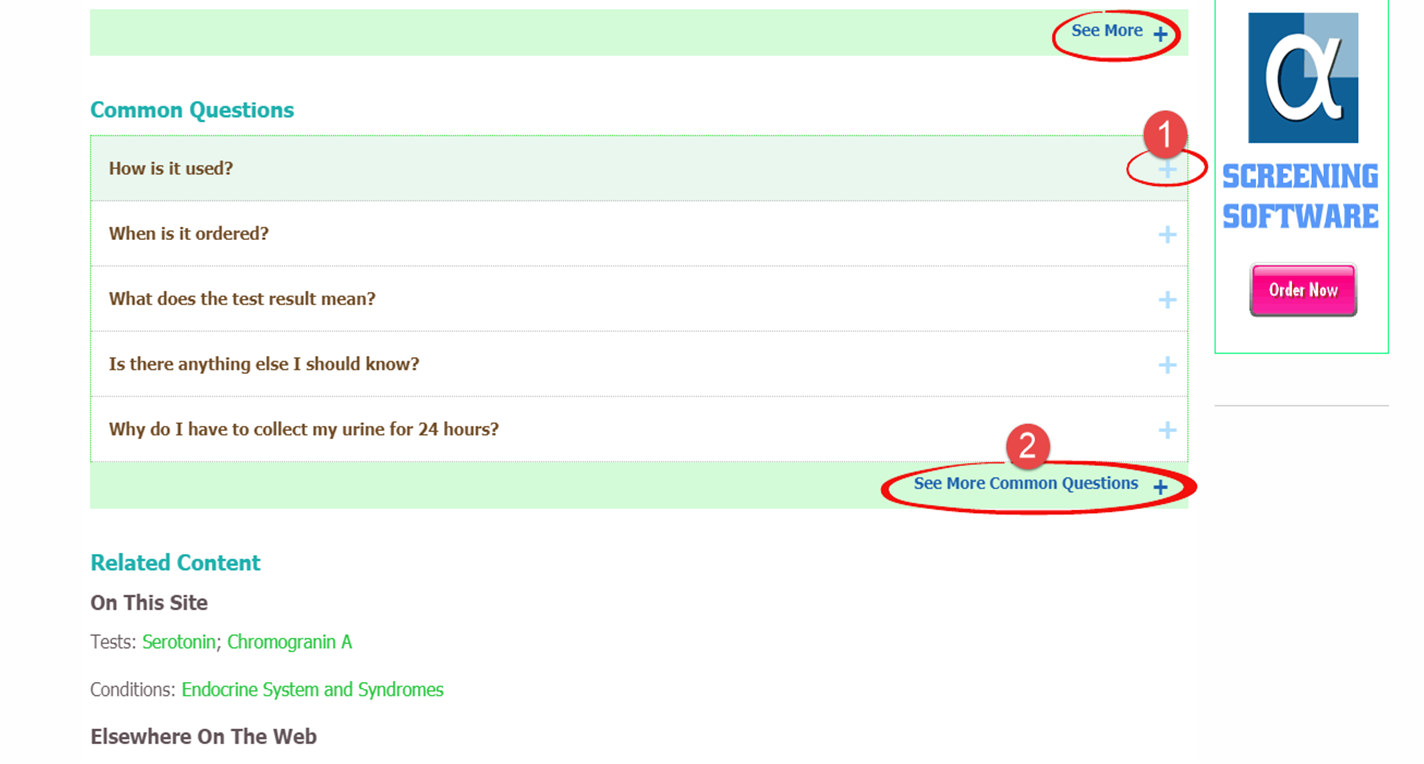 How to see more content