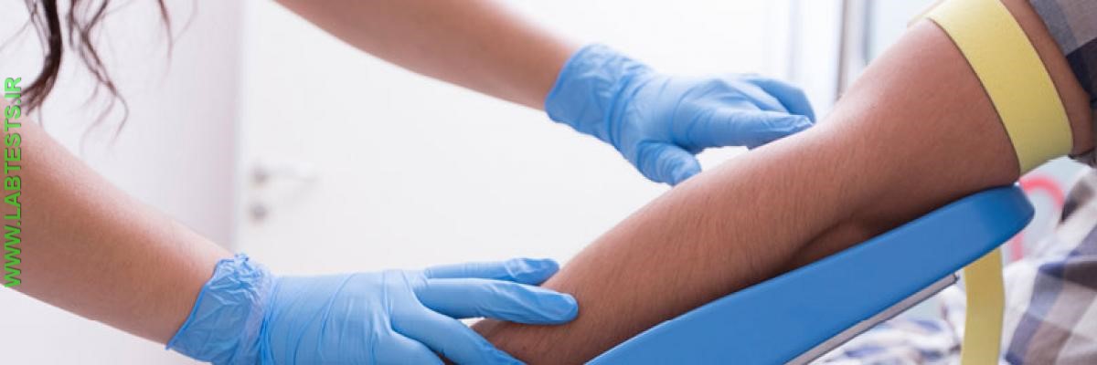 Phlebotomist drawing a blood sample from a patient